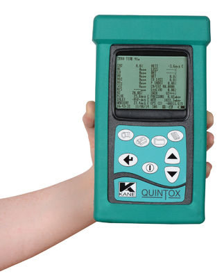 Las emisiones del analizador del humo del PDA supervisan conectividad inalámbrica portátil del analizador de gas