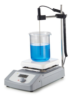 Agitador magnético de mezcla líquido del laboratorio 5L 380°C Digitaces con la placa caliente
