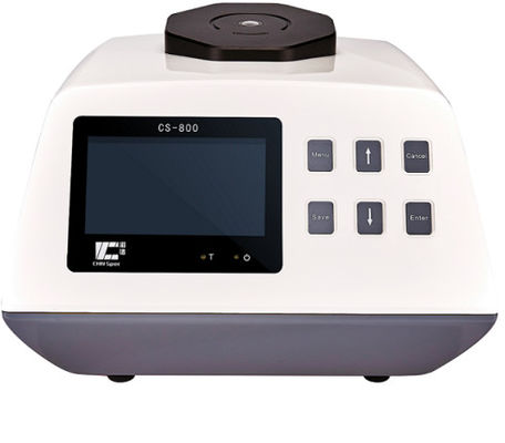 Espectrofotómetro tablero de prueba plástico del colorímetro de Digitaces de la materia textil de la medicina