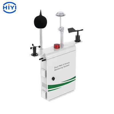 Monitor al aire libre en tiempo real de la calidad del aire de HiYi para las instalaciones del almacenamiento de la depuradora de aguas residuales