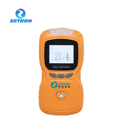 Tipo portátil detector de la difusión de Zt100k de gas combustible y tóxico